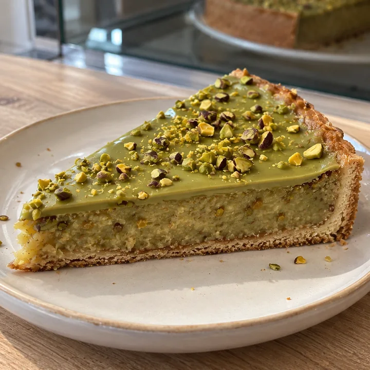 Cheesecake à la pistache