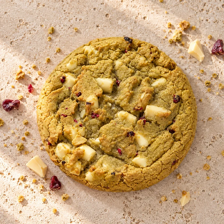 Cookie aux cranberries et chocolat blanc