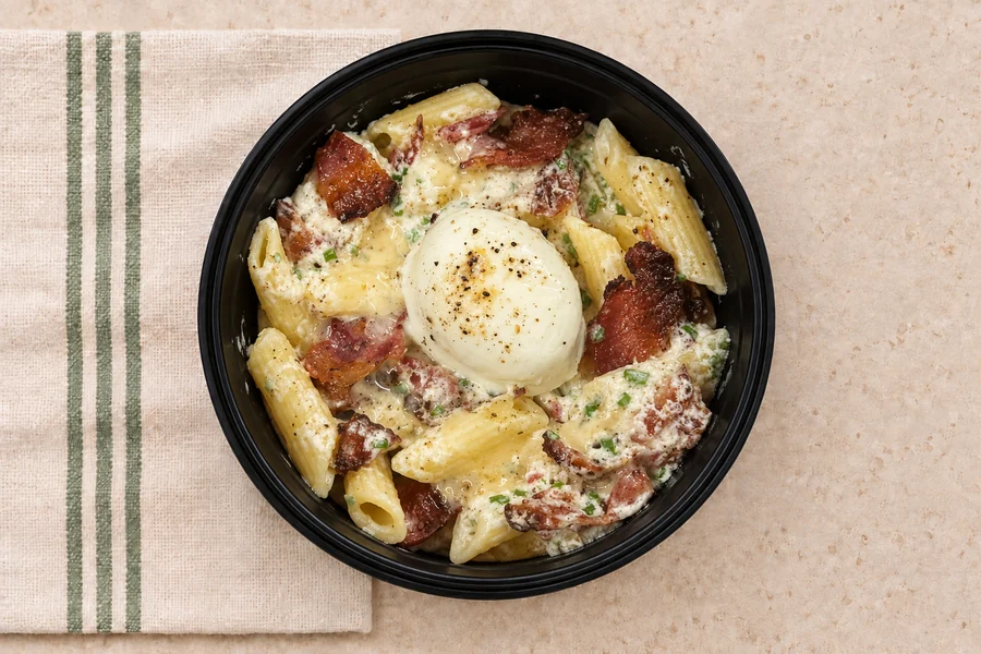 Penne carbonara