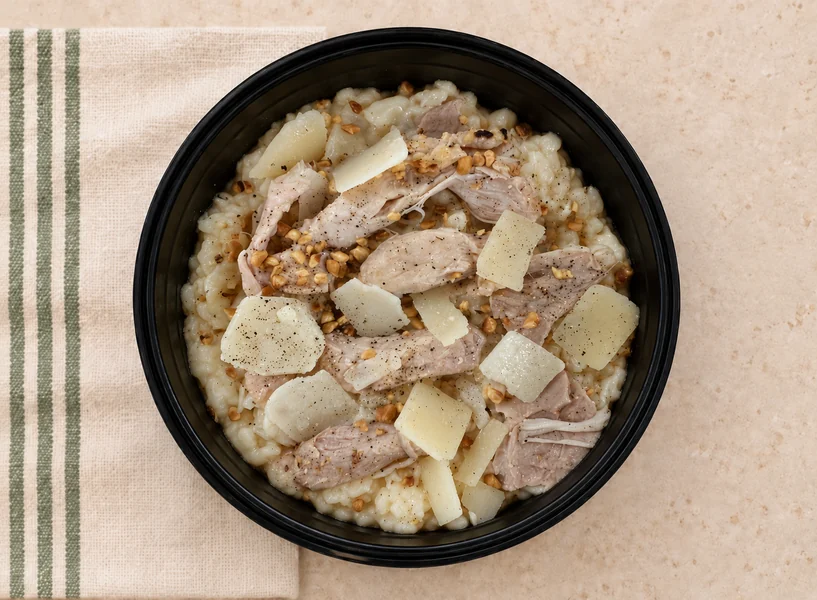 Risotto au poulet